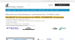 Desktop Screenshot of kunz-wandkarten.ch